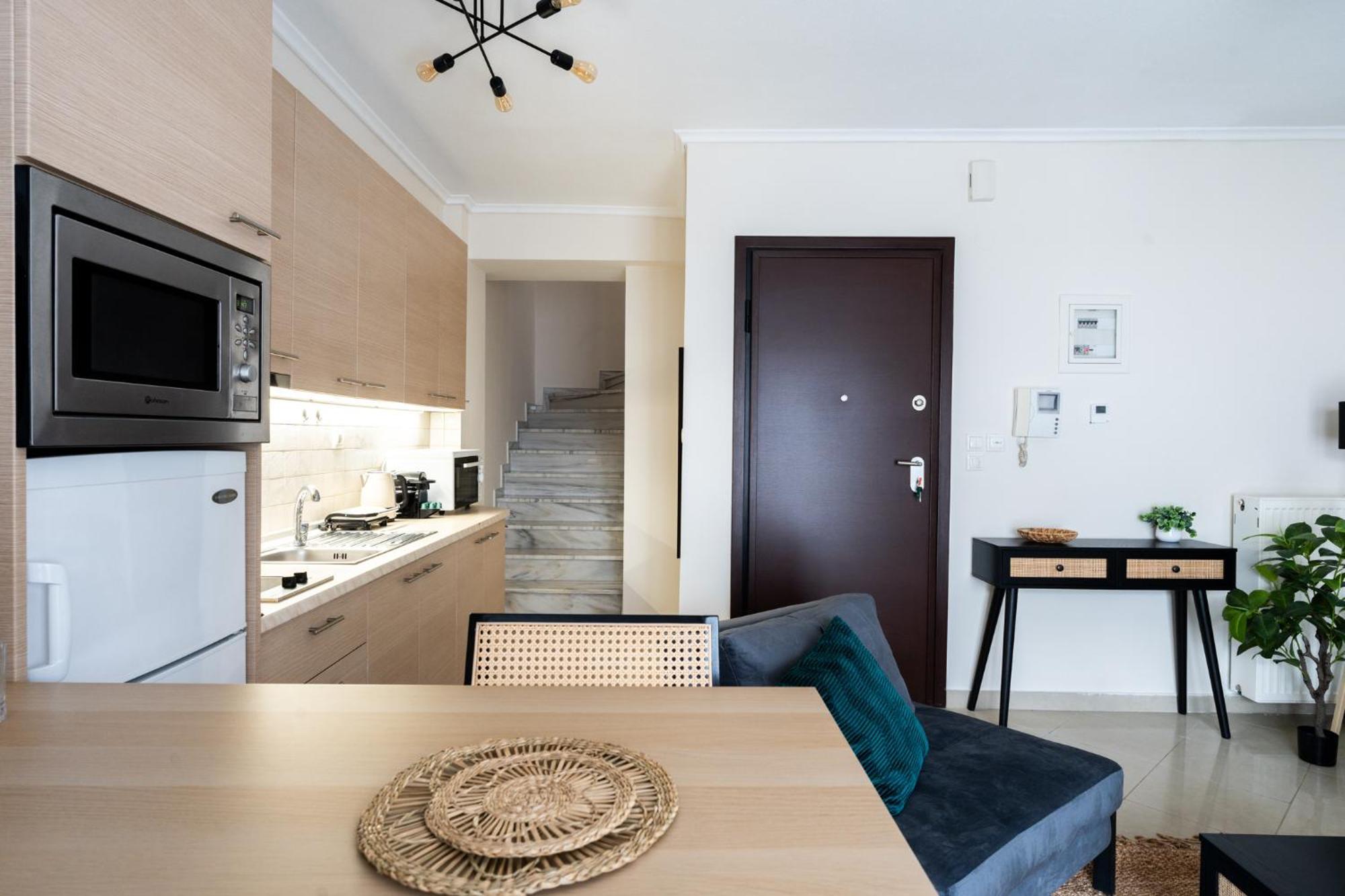 Pomegranate Luxury Penthouse Maisonette With Beautiful Terrace & Free Parking By Binobi ! Солун Екстериор снимка