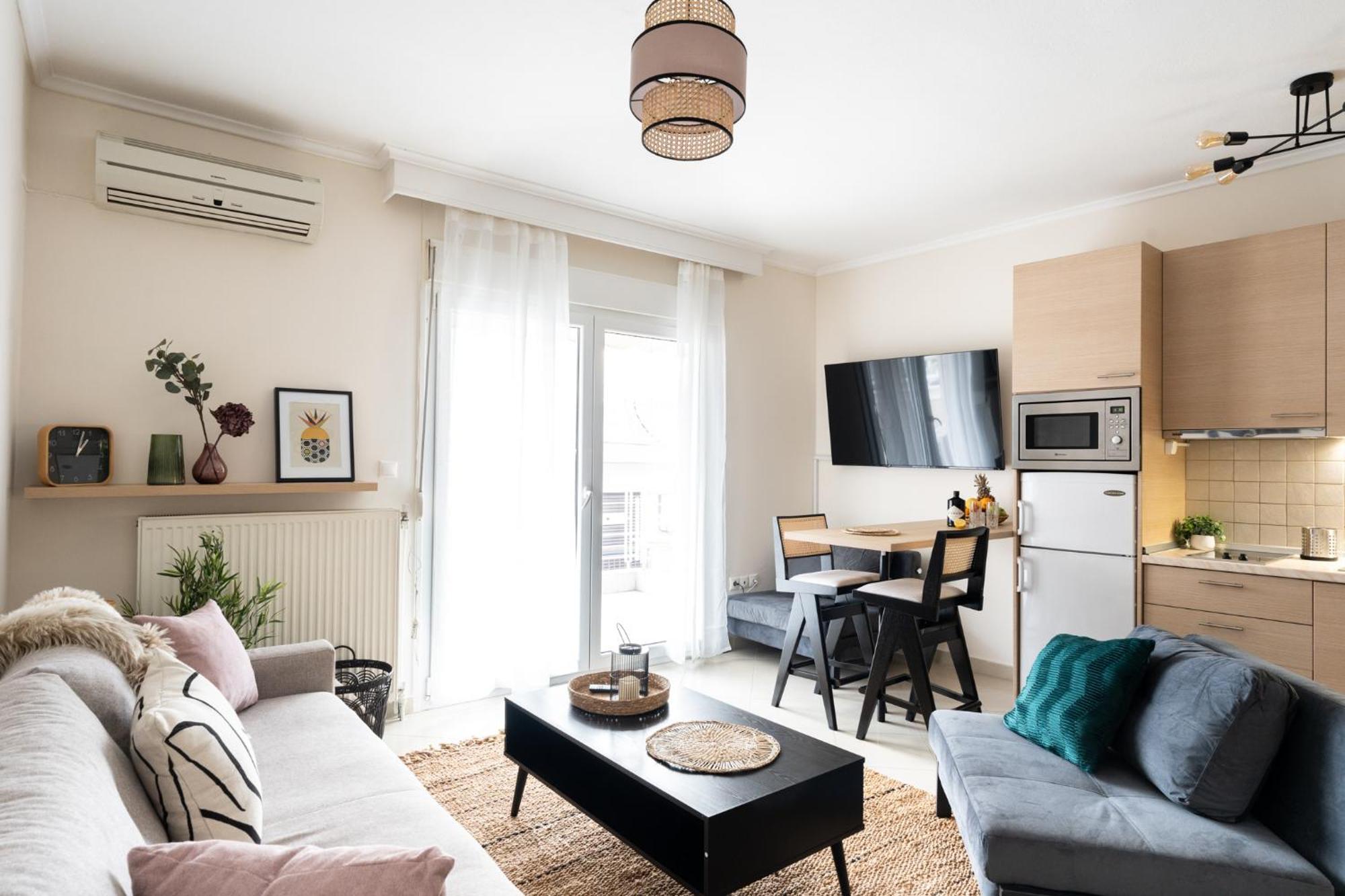 Pomegranate Luxury Penthouse Maisonette With Beautiful Terrace & Free Parking By Binobi ! Солун Екстериор снимка